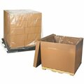 Bsc Preferred 42 x 32 x 72'' - 2 Mil Clear Pallet Covers, 50PK S-7539